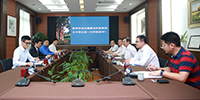古少明主席、古樸副總裁一行赴廣東外語(yǔ)外貿(mào)大學(xué)洽談校企合作